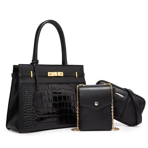 Lot 3 sacs à main femme chic – Sac, pochette et trousse - Ensemble de Sacs - MaisonÉlyséa