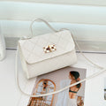 Petit sac carré femme matelassé – 6 coloris - Sac à Main - MaisonÉlyséa