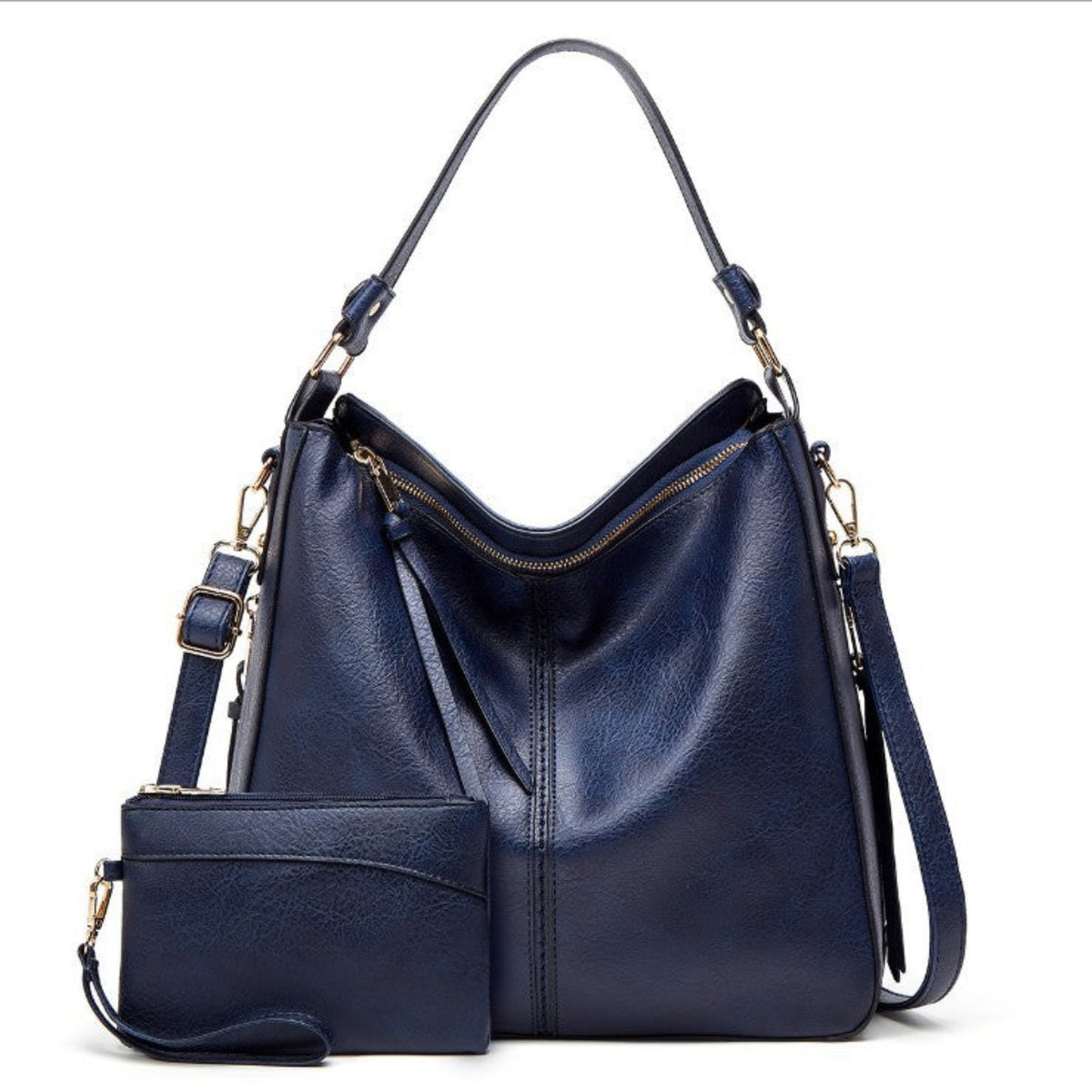 Lot 2 Sacs à Main Grande Capacité – Rétro Chic, 12 Coloris - Ensemble de Sacs - MaisonÉlyséa