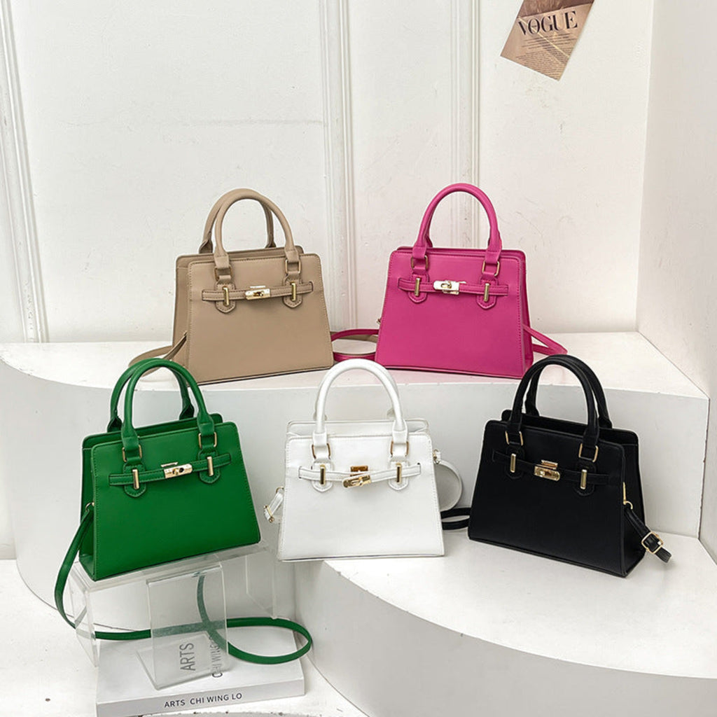 Sac Bandoulière Matelassé – Boucle Chic, 5 Coloris - Sac Bandoulière - MaisonÉlyséa