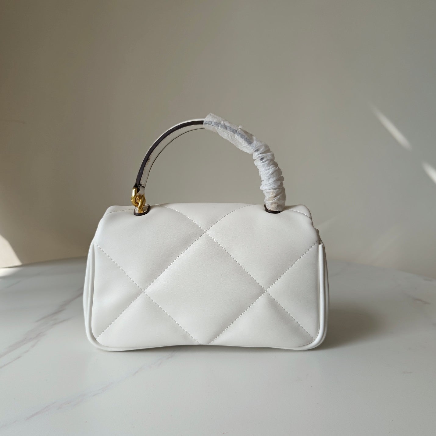 Sac Épaule Compact En Cuir Pleine Fleur Élégant