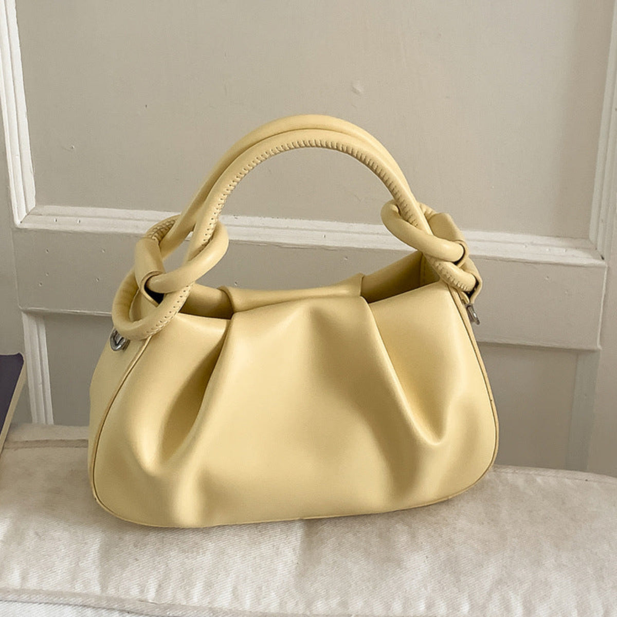 Sac Carré PU Souple – Minimaliste & Multicolore - Sac à Main - MaisonÉlyséa