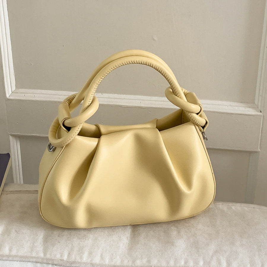 Sac Carré PU Souple – Minimaliste & Multicolore - Sac à Main - MaisonÉlyséa