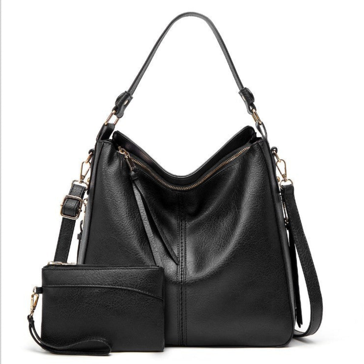 Lot 2 Sacs à Main Grande Capacité – Rétro Chic, 12 Coloris - Ensemble de Sacs - MaisonÉlyséa