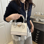 Sac à Main Bandoulière PU Patchwork – Structuré, 6 Coloris - Sac Bandoulière - MaisonÉlyséa
